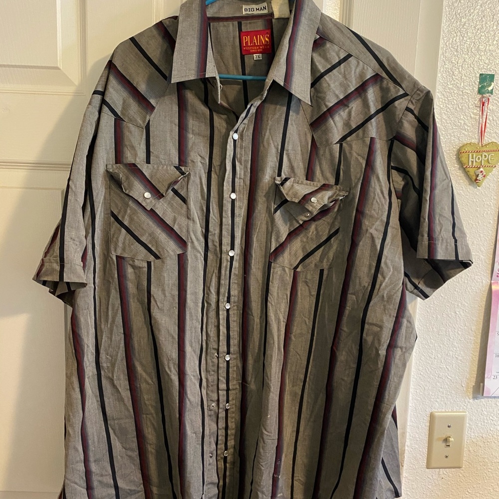 Men’s button down shirt